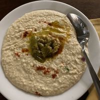 Curry hummus at Clay Pit in Austin