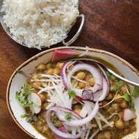 Chana masala  at Clay Pit in Austin