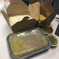 Vegan take out at Clay Pit in Austin