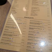 menu with vegan options labelled at Yupick Café in Madrid