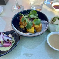 The “vegan experience” menu   at Departure Restaurant and Lounge in Portland