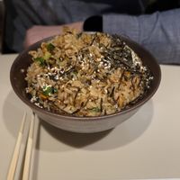 Kimchi fried rice   at Departure Restaurant and Lounge in Portland