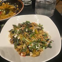 Brussel sprouts #Veganuary at Departure Restaurant and Lounge in Portland