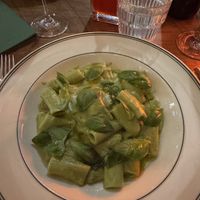 Vegan rigatoni  at Ciao Papi in Brisbane