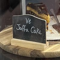 Jaffa cake  at Chare Ends Cafe in Lindisfarne
