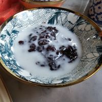 Red bean in soy milk at Ba Hao - 八號 in Bangkok