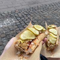   at Den Okologiske Polsemand - Food Stall in Copenhagen