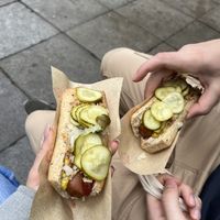   at Den Okologiske Polsemand - Food Stall in Copenhagen