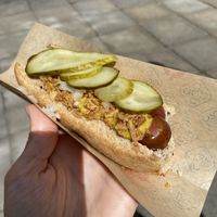   at Den Okologiske Polsemand - Food Stall in Copenhagen
