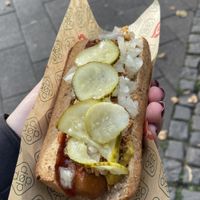   at Den Okologiske Polsemand - Food Stall in Copenhagen