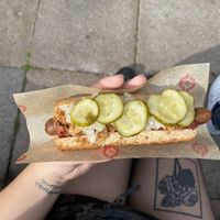   at Den Okologiske Polsemand - Food Stall in Copenhagen