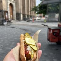   at Den Okologiske Polsemand - Food Stall in Copenhagen