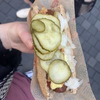   at Den Okologiske Polsemand - Food Stall in Copenhagen