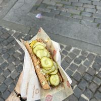   at Den Okologiske Polsemand - Food Stall in Copenhagen