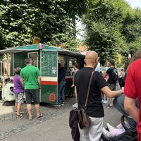   at Den Okologiske Polsemand - Food Stall in Copenhagen