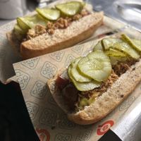   at Den Okologiske Polsemand - Food Stall in Copenhagen