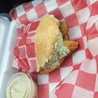 Avocado cream arepa at Jb Arepas in Appleton