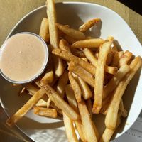 fries with chipotle aioli    at Veggie Grill by Next Level in La Jolla
