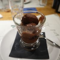 Vegan ice creamm  at Tenuta Santo Pietro in Pienza