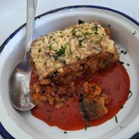 Musaka at La Favorita in Almeria