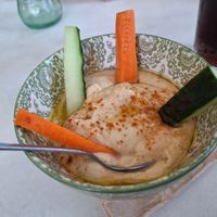 Hummus at La Favorita in Almeria
