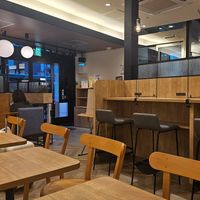 Inside at Mos Burger in Sendai