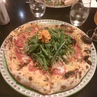 Vegan pizza at Freddy's in Galway