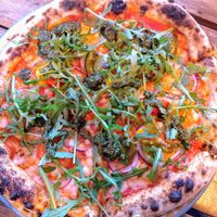 Vegan pizza (2024) at Freddy's in Galway