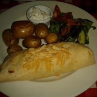 Vegan Enchiladas at Freddy's in Galway