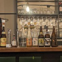 Sake wine selection at Hatchobori Yaoya Bar - 八丁堀 八百屋バル in Tokyo