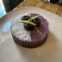 RAW-Vegan-Blueberry-Cheesecake   at Mouna Cocina Artesana in Mallorca