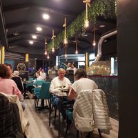 Inside at La Mia Pizza in Funchal