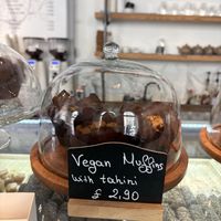 Tahini choc chip muffin  at Bake-A-Licious in Bristol