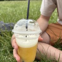 Tropical boost smoothie  at Bake-A-Licious in Bristol