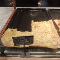 Focaccia at Fotografiska Cafe + Bar in Berlin