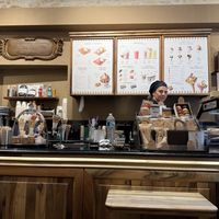 Counter  at Amorino in Dijon