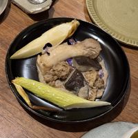 Mushroom  at Komorebi Kitchen in Kyoto