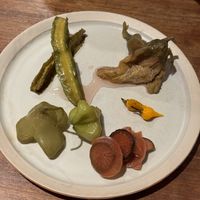Pickles  at Komorebi Kitchen in Kyoto