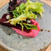 Beet gratin - salty  at Komorebi Kitchen in Kyoto