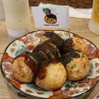 Takoyaki  at Pivot BASE Cafe & Bar ＠Dotonbori in Osaka