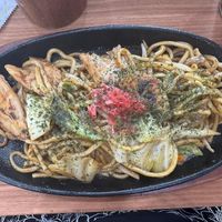 Noodles  at Pivot BASE Cafe & Bar ＠Dotonbori in Osaka