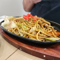 Yakisoba at Pivot BASE Cafe & Bar ＠Dotonbori in Osaka