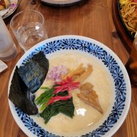 Ramen at Pivot BASE Cafe & Bar ＠Dotonbori in Osaka