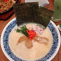 Ramen au lait de soja at Pivot BASE Cafe & Bar ＠Dotonbori in Osaka