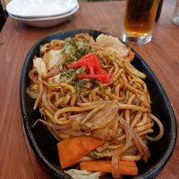 Yakisoba at Pivot BASE Cafe & Bar ＠Dotonbori in Osaka