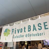   at Pivot BASE Cafe & Bar ＠Dotonbori in Osaka