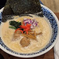 Non spicy ramen at Pivot BASE Cafe & Bar ＠Dotonbori in Osaka