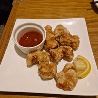 Karaage at Pivot BASE Cafe & Bar ＠Dotonbori in Osaka