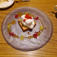 Razin cake at Pivot BASE Cafe & Bar ＠Dotonbori in Osaka