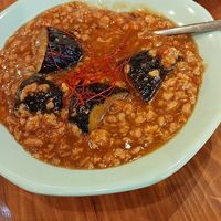 Eggplant mapo at Pivot BASE Cafe & Bar ＠Dotonbori in Osaka